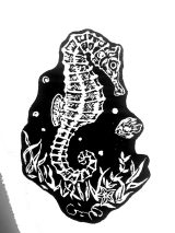 Caballito de mar / Negro