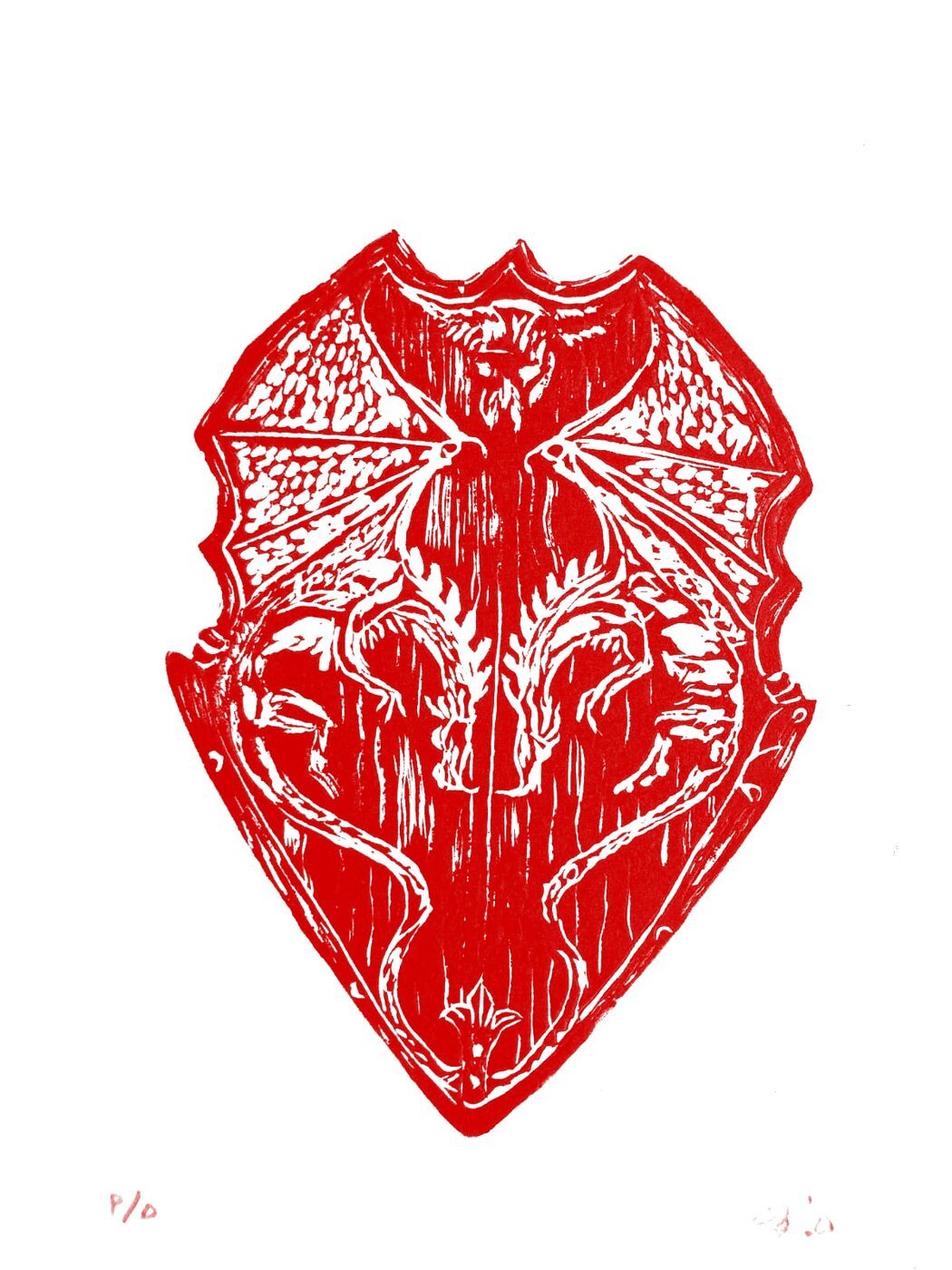 Dragón Aries (versión roja)