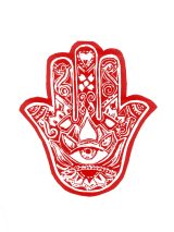 Mano de Fátima / Rojo