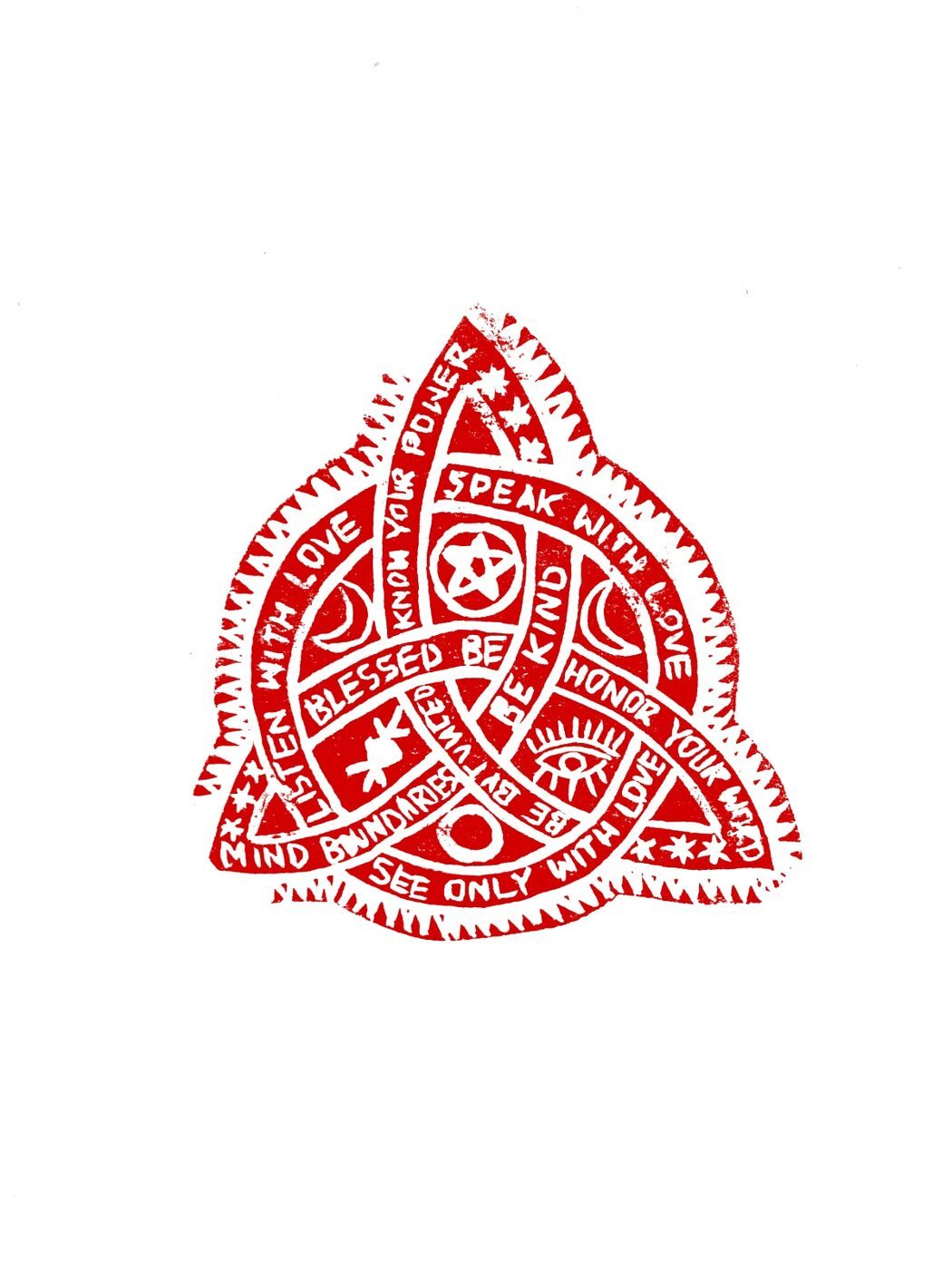 Triqueta (versión roja)